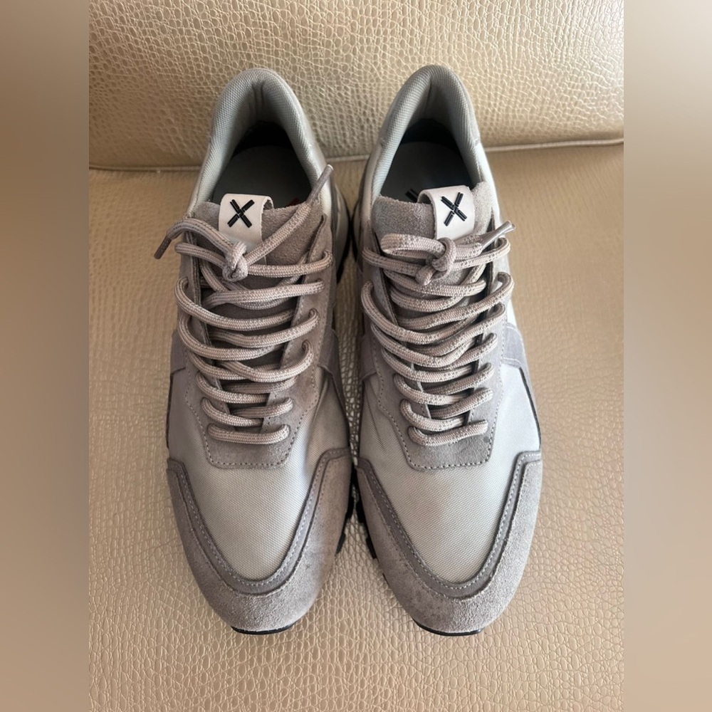 J. Lindeberg Light Gray Men's Sneakers